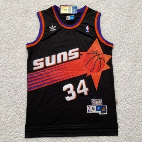 charles barkley black suns jersey